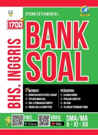 Image of 1700 Plus Bank Soal Bahasa Inggris untuk SMA/MA Kelas X-XI-XII