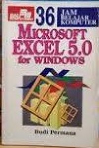 Image of 36 Jam Belajar Komputer: Microsoft Excel 5.0 for Windows