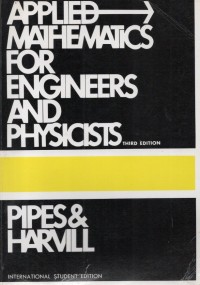 Image of Applied Mathematics For Engineers and Physicists Ed-3