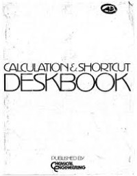 Image of Calculation & Shortcut Deskbook