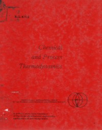 Image of Chemical and Process Thermodynamics
