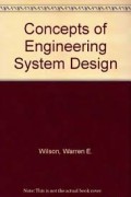 Concepts of Engineering System Design
