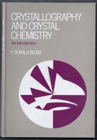Image of Crystallography and Crystal Chemistry: An Introduction
