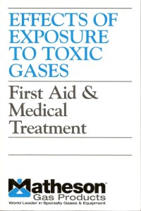 Image of Effects of exposure to toxic gases: First aid and medical treatment Ed-2