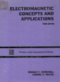 Electromagnetic Concepts and Application Ed-3
