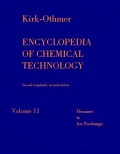 Encyclopedia Of Chemical Technology Volume 11 Hexanes to Ion Exchange
