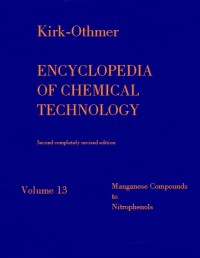 Image of Encyclopedia Of Chemical Technology Volume 13 Manganese Compounds to Nitrophenols