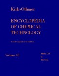 Encyclopedia Of Chemical Technology Volume 18 Shale Oil to Steroids