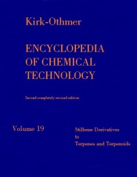 Image of Encyclopedia Of Chemical Technology Volume 19 Stilbene Derivatives to Terpenes and Terpenoids