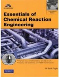 Essentials of Chemical Reaction Engineering