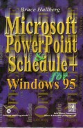 Microsoft Power Point & Schedule+ Windows 95