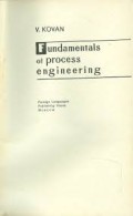 Fundamentals of Process Engineering