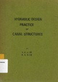 Hydraulic Design Practice of Canal Structures
