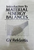 Introduction To Material & Energy Balances