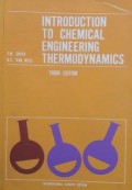 Introduction to Chemical Engineering Thermodynamics Ed-3