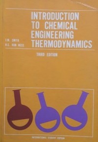 Image of Introduction to Chemical Engineering Thermodynamics Ed-3