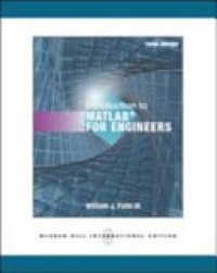 Image of Introduction to MATLAB for engineers Ed-3