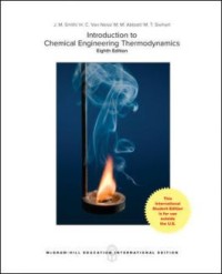 Image of Introduction to chemical engineering thermodynamics Ed-8