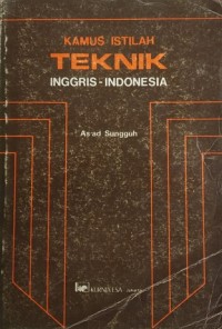 Image of Kamus Istilah Teknik: Inggris-Indonesia
