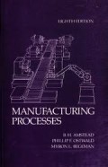 Manufacturing Processes Ed-8