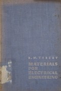 Materials for Electrical Engineering