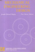 Mechanical Engineering Design: First Metric Edition