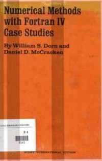 Image of Numerical Methods with Fortran IV Case Studies