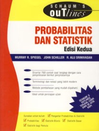 Image of Schaum's Outlines: Probabilitas dan Statistik Ed-2