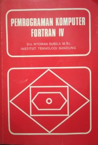 Image of Pemrograman Komputer Fotran IV