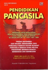 Image of Pendidikan Pancasila: Edisi Reformasi 2010 Ed-9