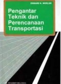 Pengantar Teknik dan Perencanaan Transportasi