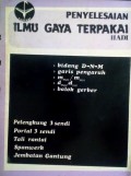 Penyelesaian Ilmu Gaya Terpakai