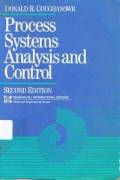 Process Systems Analysis and Control Ed-2