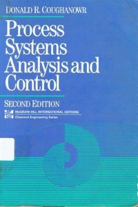 Image of Process Systems Analysis and Control Ed-2