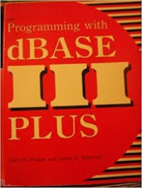 Image of Programming with dBase III Plus