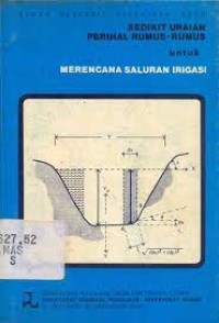Image of Sedikit Uraian Perihal Rumus-Rumus untuk Merencana Saluran Irigasi