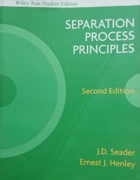 Image of Separation Process Principles Ed-2
