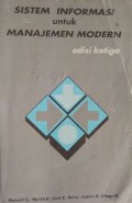 Sistem Informasi untuk Manajemen Modern Ed-3