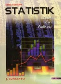 Image of Statistik: Teori dan Aplikasi Ed-6 Jilid 1