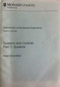 Systems and Control Part 1: Systems