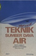 Teknik Sumber Daya Air Ed-3 Jilid 1