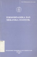 Termodinamika dan Mekanika Statistik (Theorie Der Waerme)