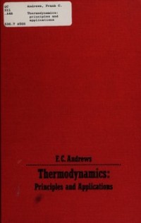 Image of Thermodynamics: Principles and Applications