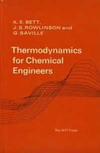 Image of Thermodynamics For Chemical Engineers