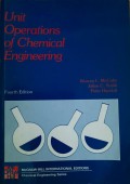 Unit Operations of Chemical Engineering Ed-4